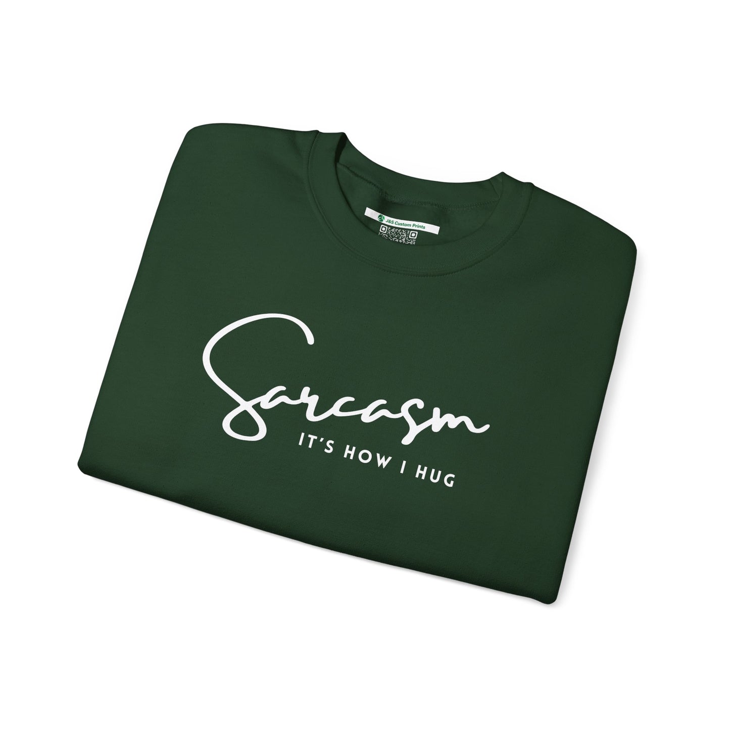 Sarcasm (Adult Unisex Crewneck Sweatshirt)