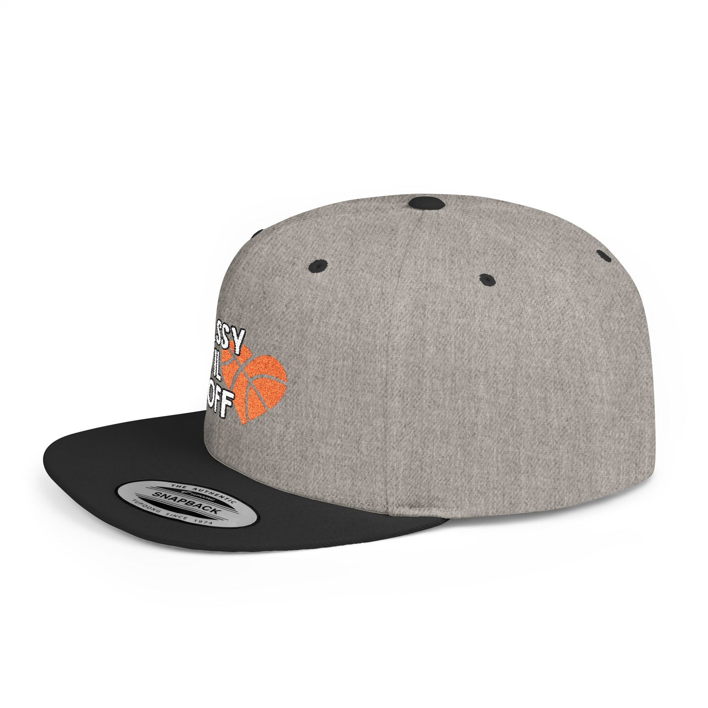 Classy Until Tipoff (Embroidered Flat-Bill, Cotton, Snapback Hat)