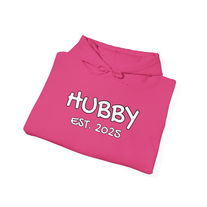 Matching Marriage Set -- "Hubby" (Adult Unisex Hooded Sweatshirt)