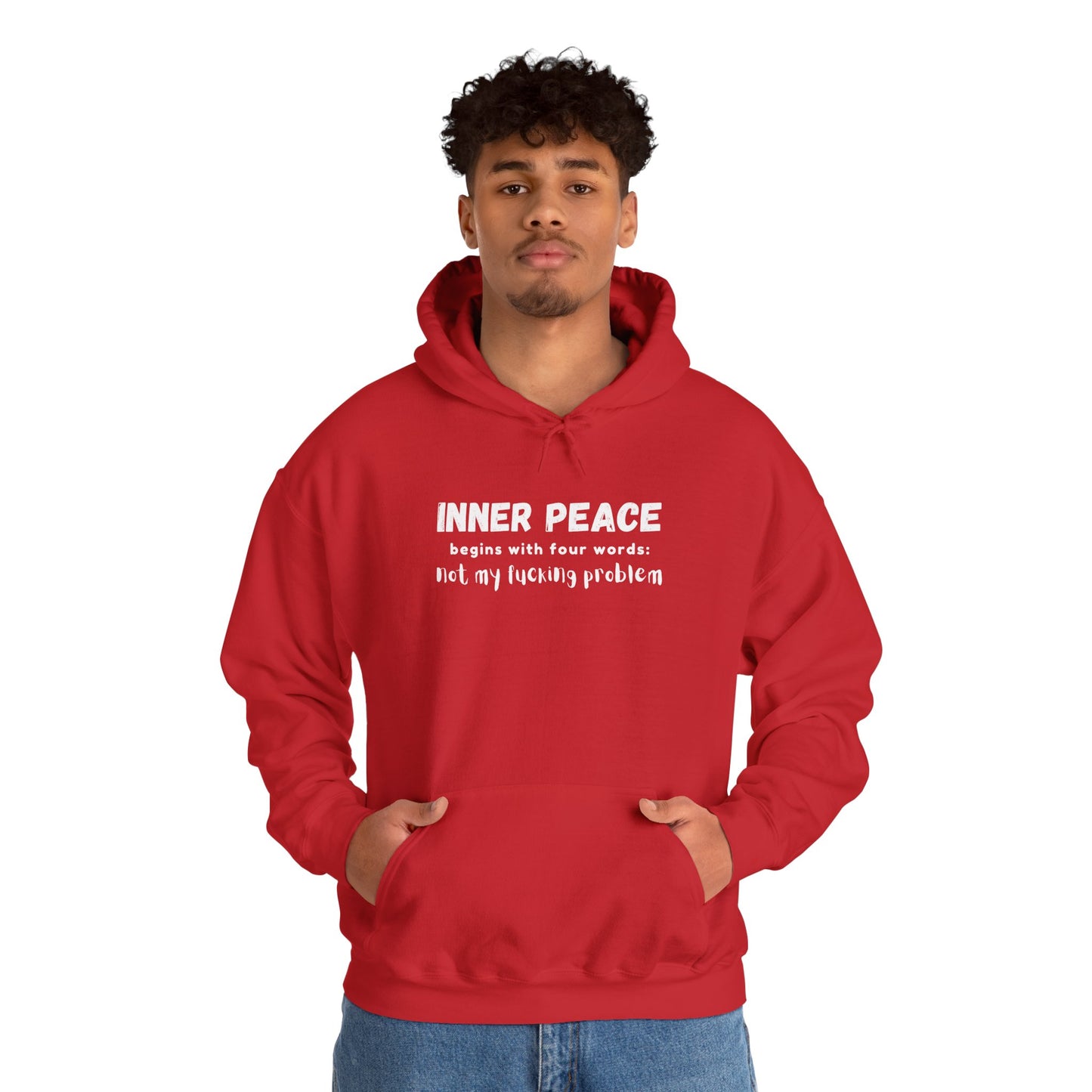 Inner Peace (Adult Unisex Hooded Sweatshirt)