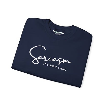 Sarcasm (Adult Unisex Crewneck Sweatshirt)