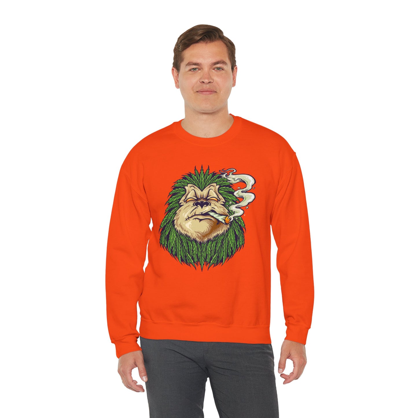 Cannabis (Adult Unisex Crewneck Sweatshirt)