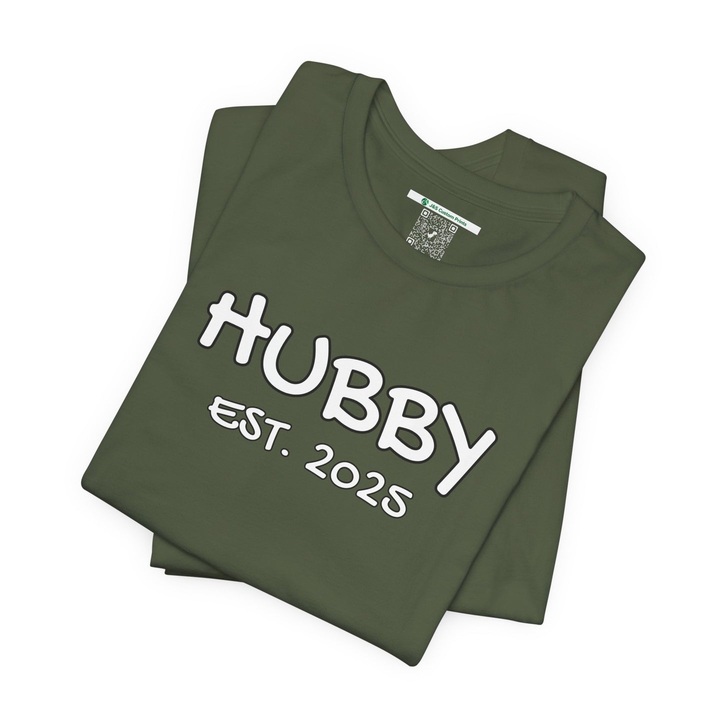 Matching Marriage Set -- "Hubby" (Adult Unisex Tee Shirt)