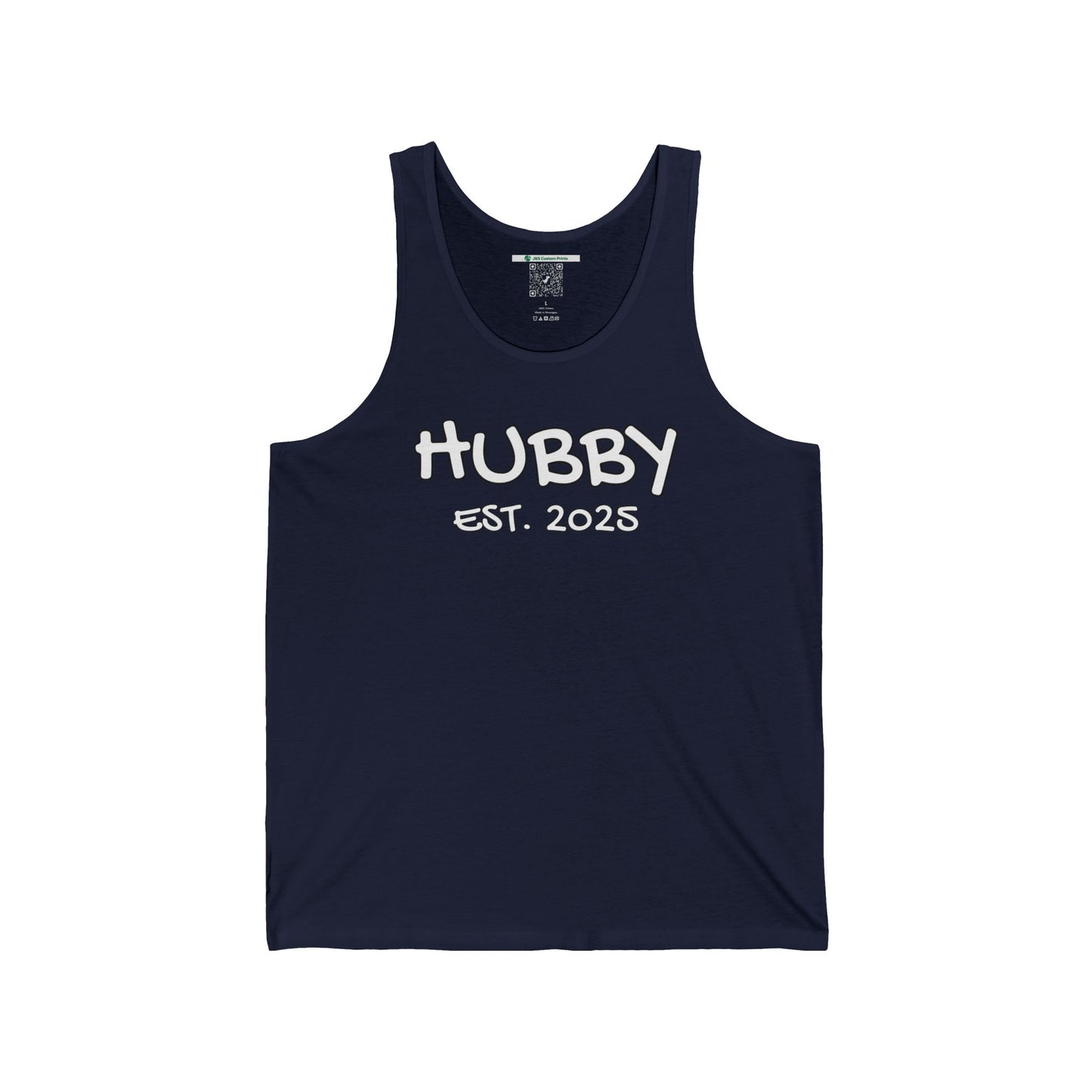 Matching Marriage Set -- "Hubby" (Adult Unisex Tank Top)