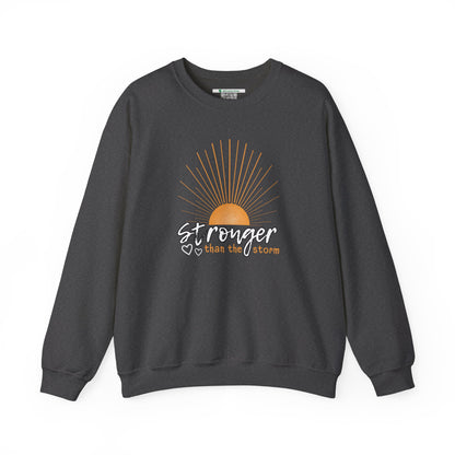 Stronger Than the Storm (Adult Unisex Crewneck Sweatshirt)