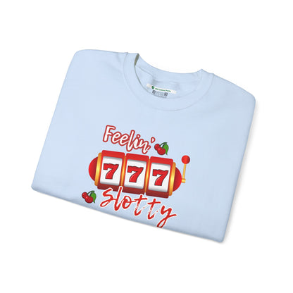 Feelin' Slotty (Adult Unisex Crewneck Sweatshirt)
