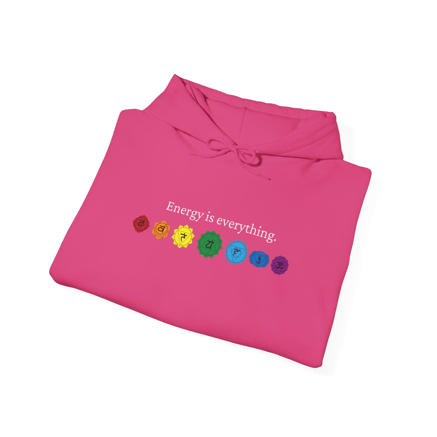 Energy is Everything -- Chakras (Adult Unisex Hooded Sweatshirt)