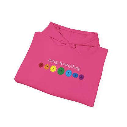 Energy is Everything -- Chakras (Adult Unisex Hooded Sweatshirt)