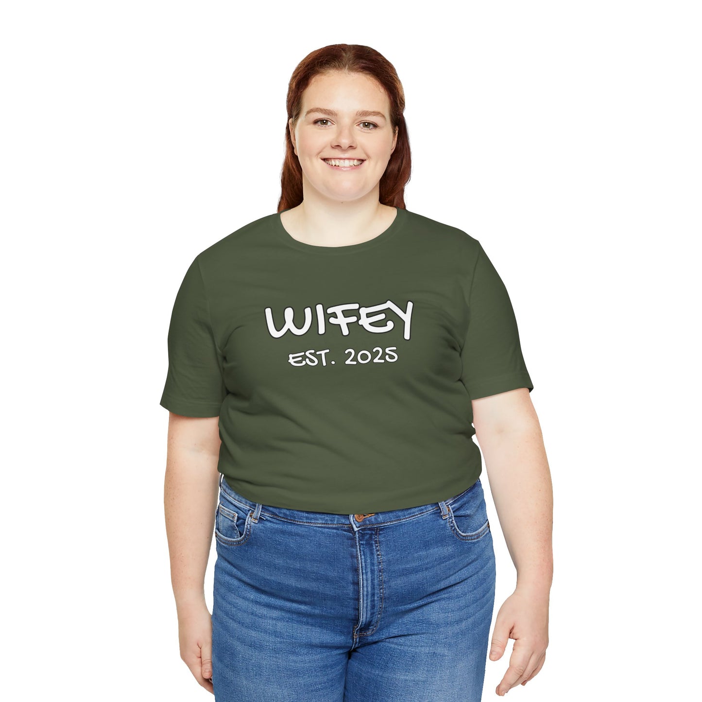 Matching Marriage Set -- "Wifey" (Adult Unisex Tee)