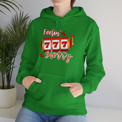 Feelin' Slotty (Adult Unisex Hooded Sweatshirt)