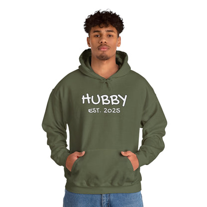 Matching Marriage Set -- "Hubby" (Adult Unisex Hooded Sweatshirt)