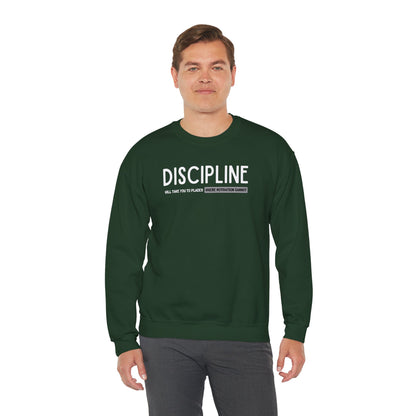 Discipline (Adult Unisex Crewneck Sweatshirt)
