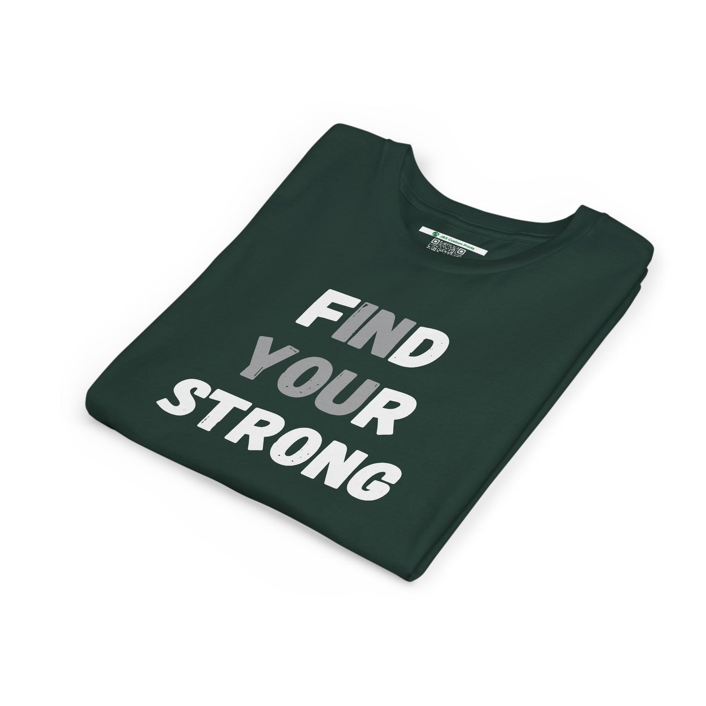 Find Your Strong -- Simple Design (Youth Unisex Tee)