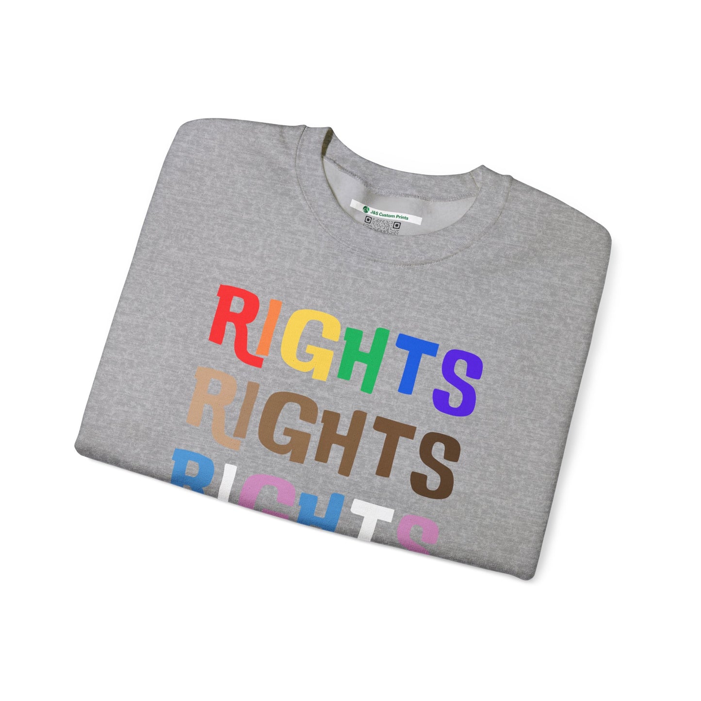 Equal Rights (Adult Unisex Crewneck Sweatshirt)