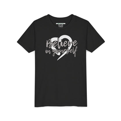 Believe In Yourself -- Gray (Youth Unisex Tee)