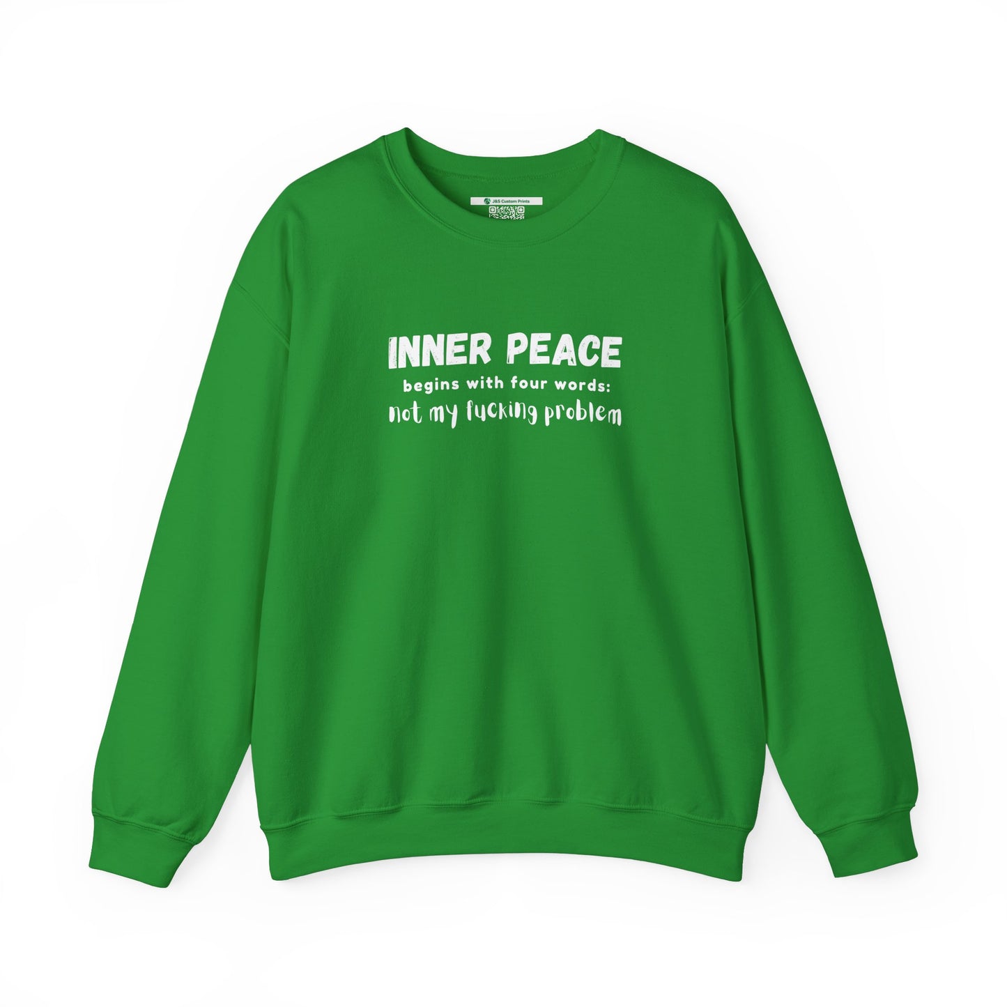 Inner Peace (Adult Unisex Crewneck Sweatshirt)