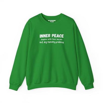 Inner Peace (Adult Unisex Crewneck Sweatshirt)