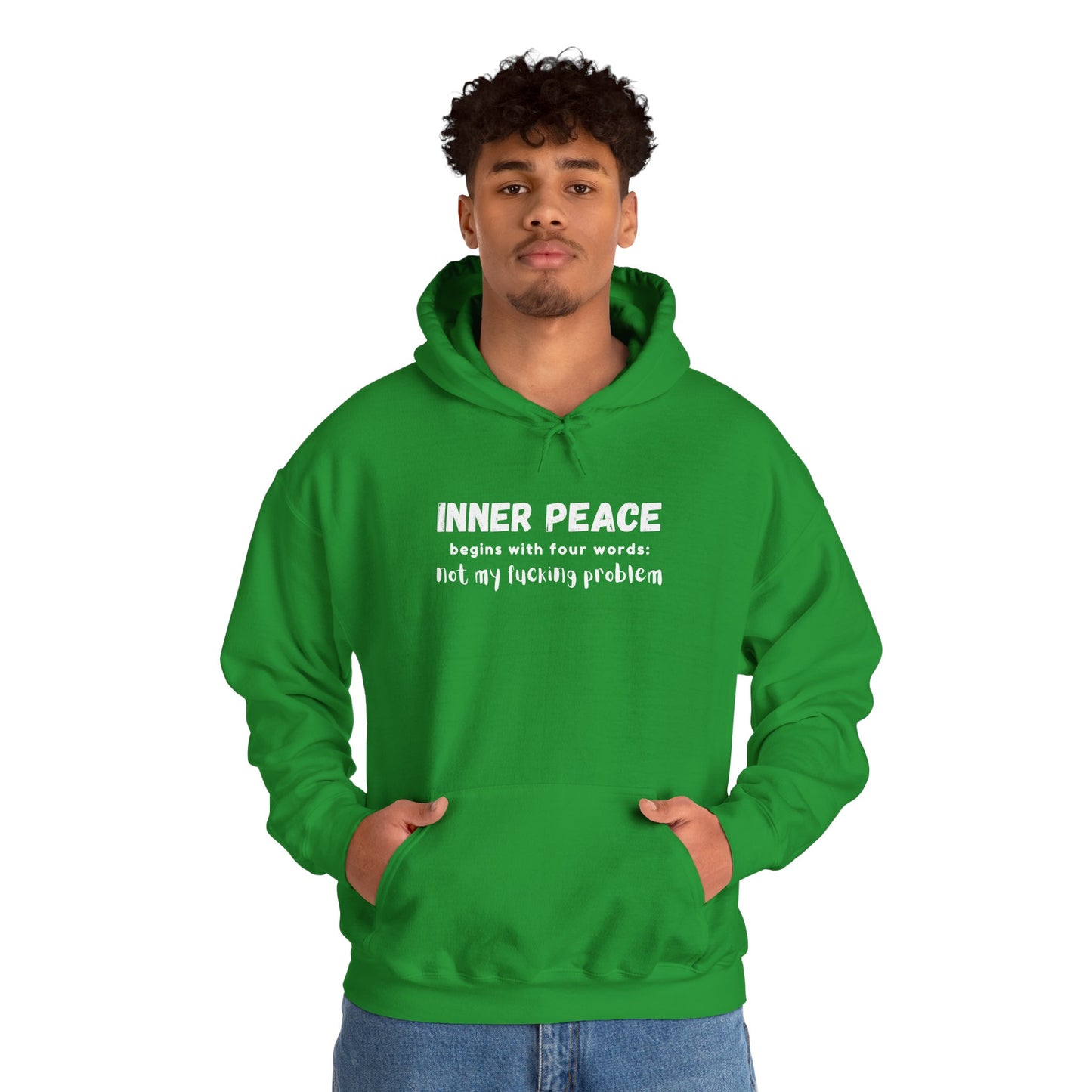 Inner Peace (Adult Unisex Hooded Sweatshirt)