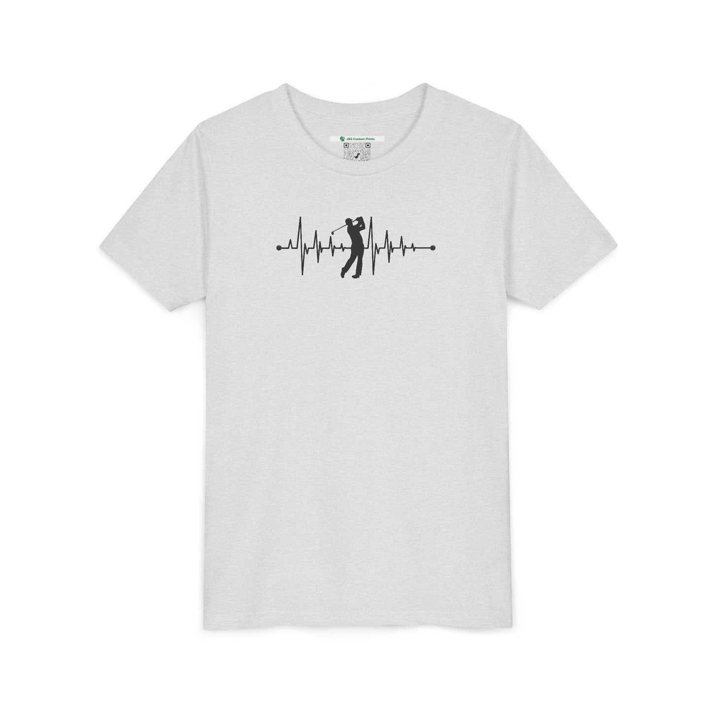Golf Heartbeat (Youth Unisex Tee)