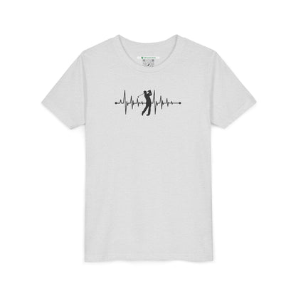 Golf Heartbeat (Youth Unisex Tee)