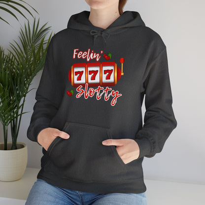 Feelin' Slotty (Adult Unisex Hooded Sweatshirt)