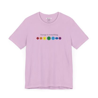 Energy is Everything -- Chakras (Adult Unisex Tee)
