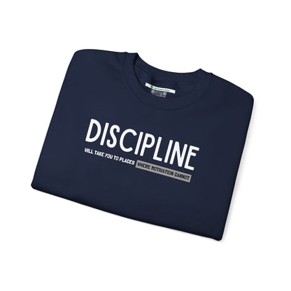 Discipline (Adult Unisex Crewneck Sweatshirt)