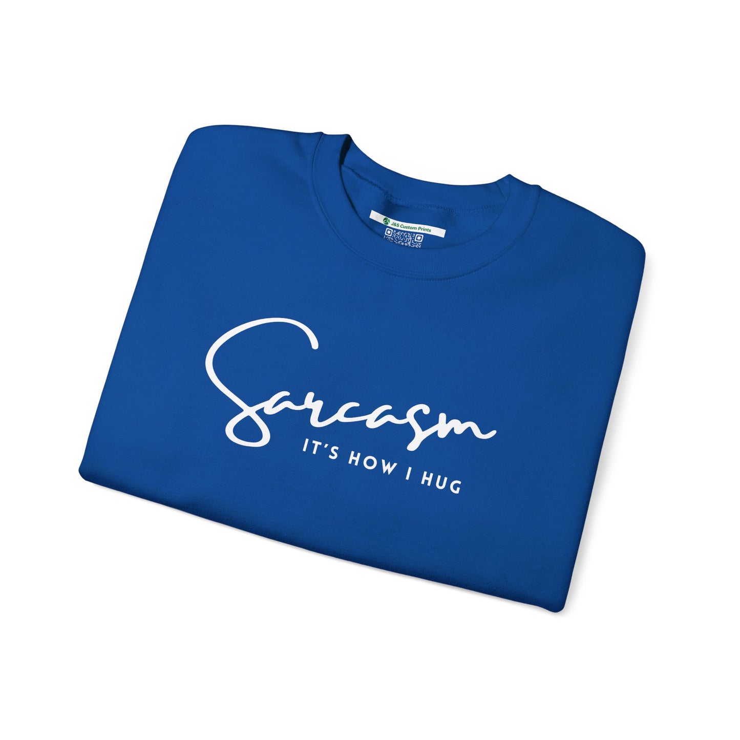 Sarcasm (Adult Unisex Crewneck Sweatshirt)