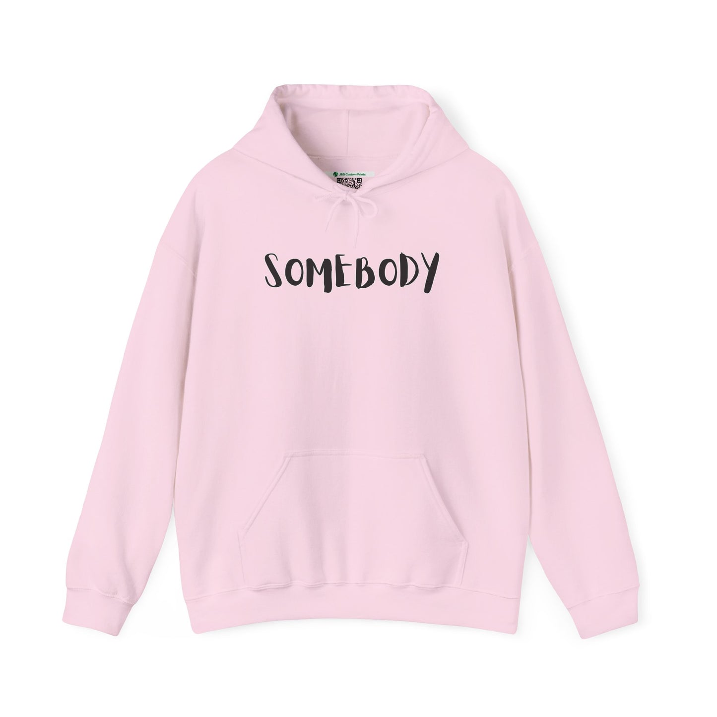 Matching Couple's Set -- "Somebody" (Adult Unisex Hooded Sweatshirt)