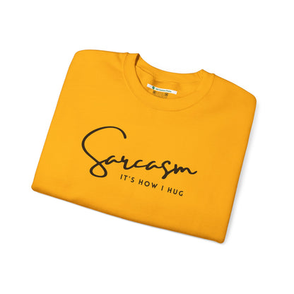 Sarcasm (Adult Unisex Crewneck Sweatshirt)