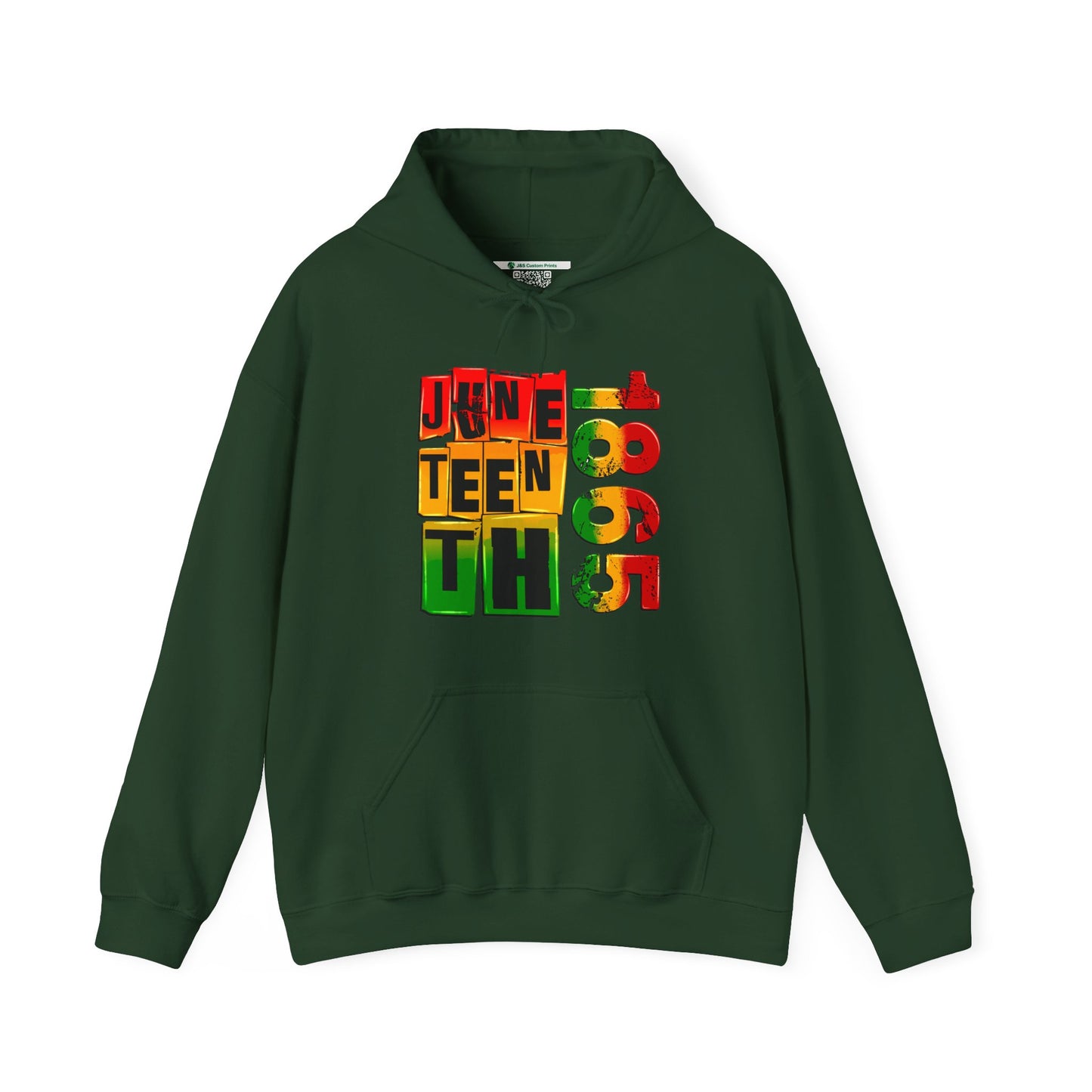 Juneteenth 1865 (Adult Unisex Hooded Sweatshirt)