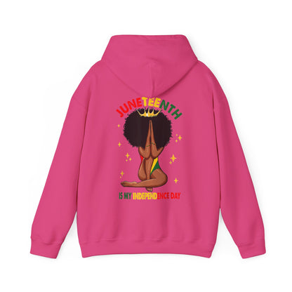 Juneteenth -- My Independence Day (Adult Unisex Hooded Sweatshirt)
