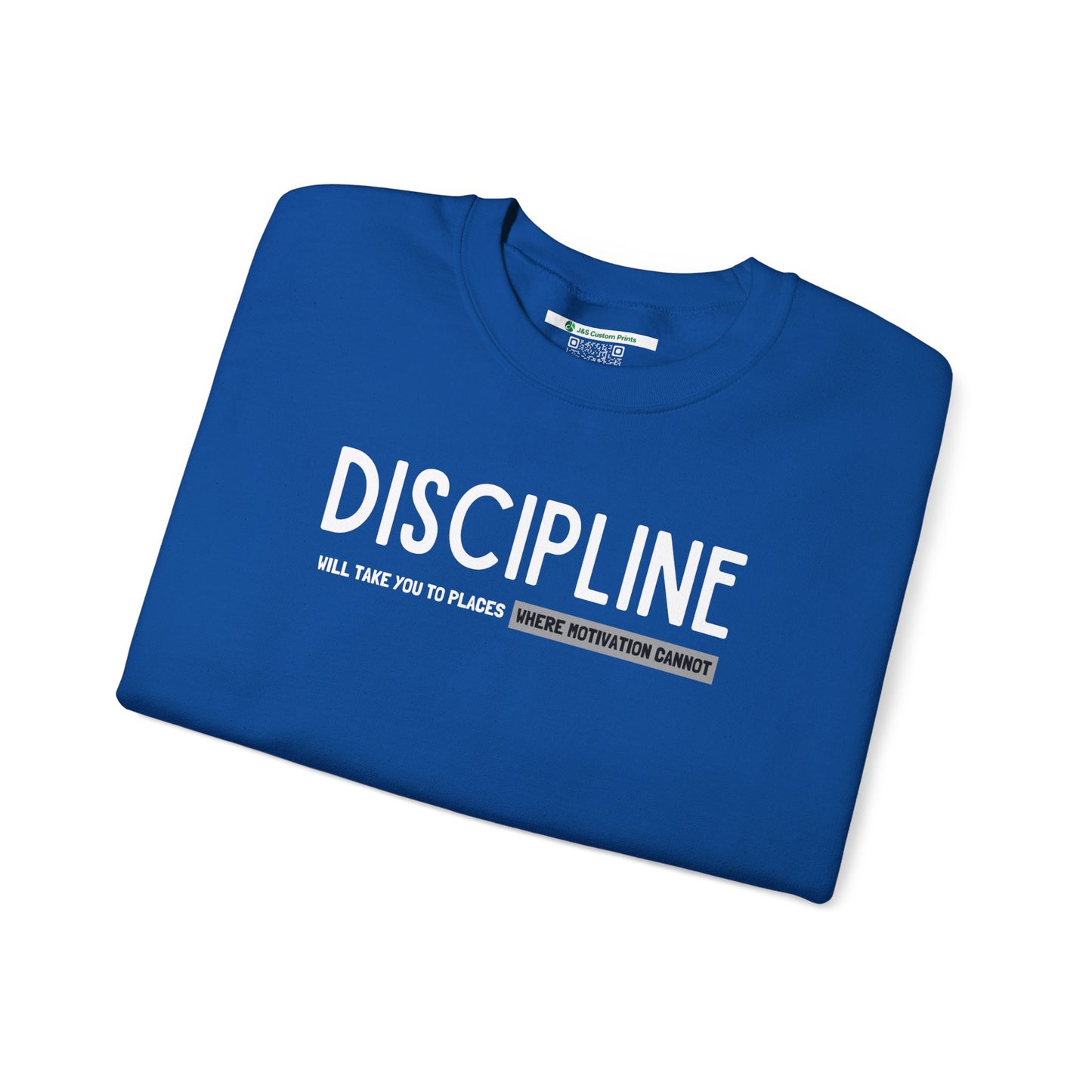 Discipline (Adult Unisex Crewneck Sweatshirt)
