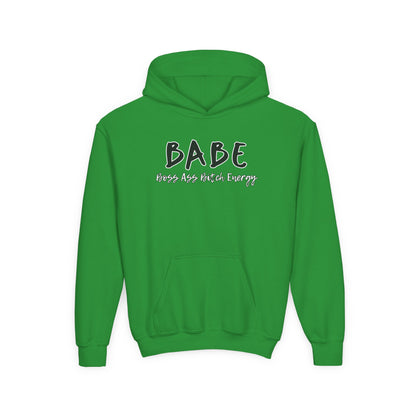 BABE (Youth Unisex Hooded Sweatshirt)