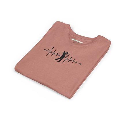 Golf Heartbeat (Youth Unisex Tee)