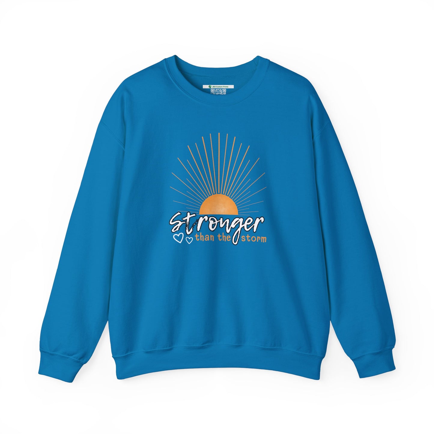 Stronger Than the Storm (Adult Unisex Crewneck Sweatshirt)