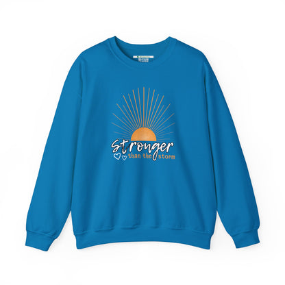 Stronger Than the Storm (Adult Unisex Crewneck Sweatshirt)