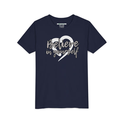 Believe In Yourself -- Gray (Youth Unisex Tee)