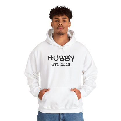 Matching Marriage Set -- "Hubby" (Adult Unisex Hooded Sweatshirt)