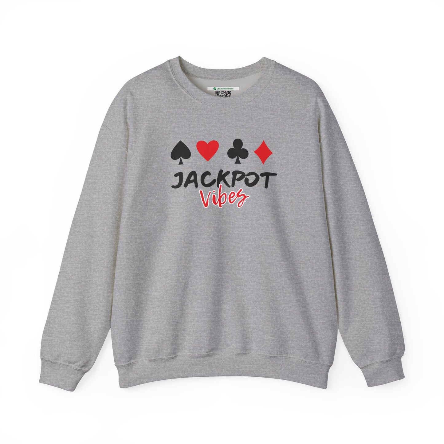 Jackpot Vibes (Adult Unisex Crewneck Sweatshirt)