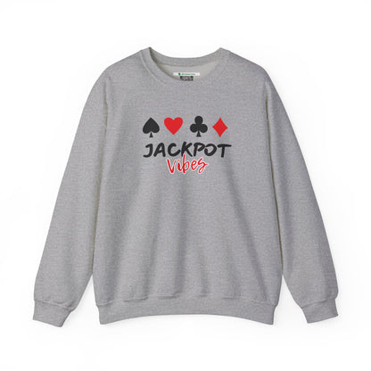 Jackpot Vibes (Adult Unisex Crewneck Sweatshirt)