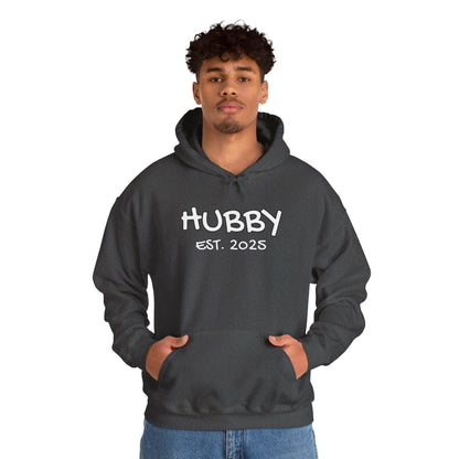 Matching Marriage Set -- "Hubby" (Adult Unisex Hooded Sweatshirt)