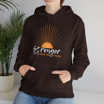 Stronger Than the Storm (Adult Unisex Hooded Sweatshirt)