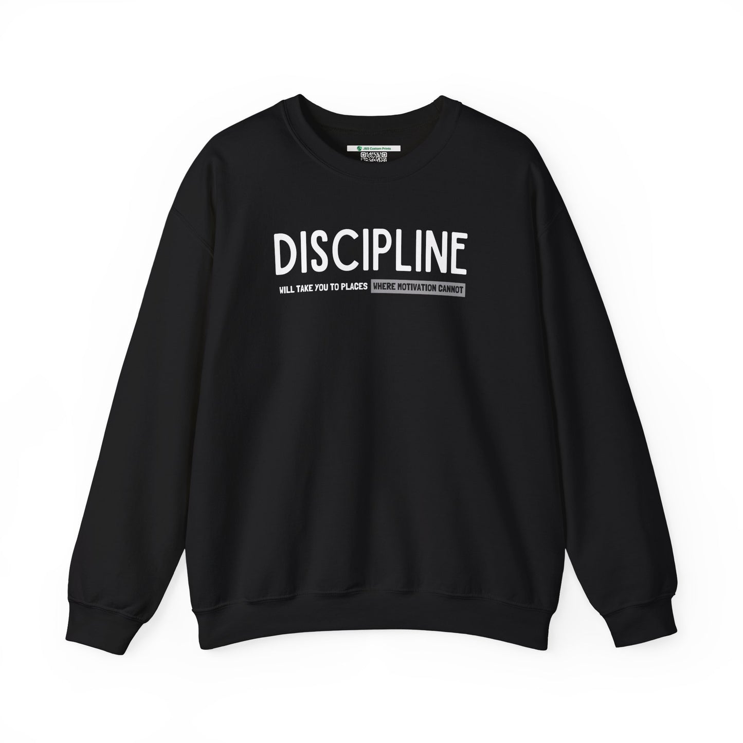 Discipline (Adult Unisex Crewneck Sweatshirt)