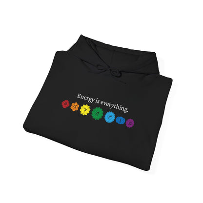 Energy is Everything -- Chakras (Adult Unisex Hooded Sweatshirt)