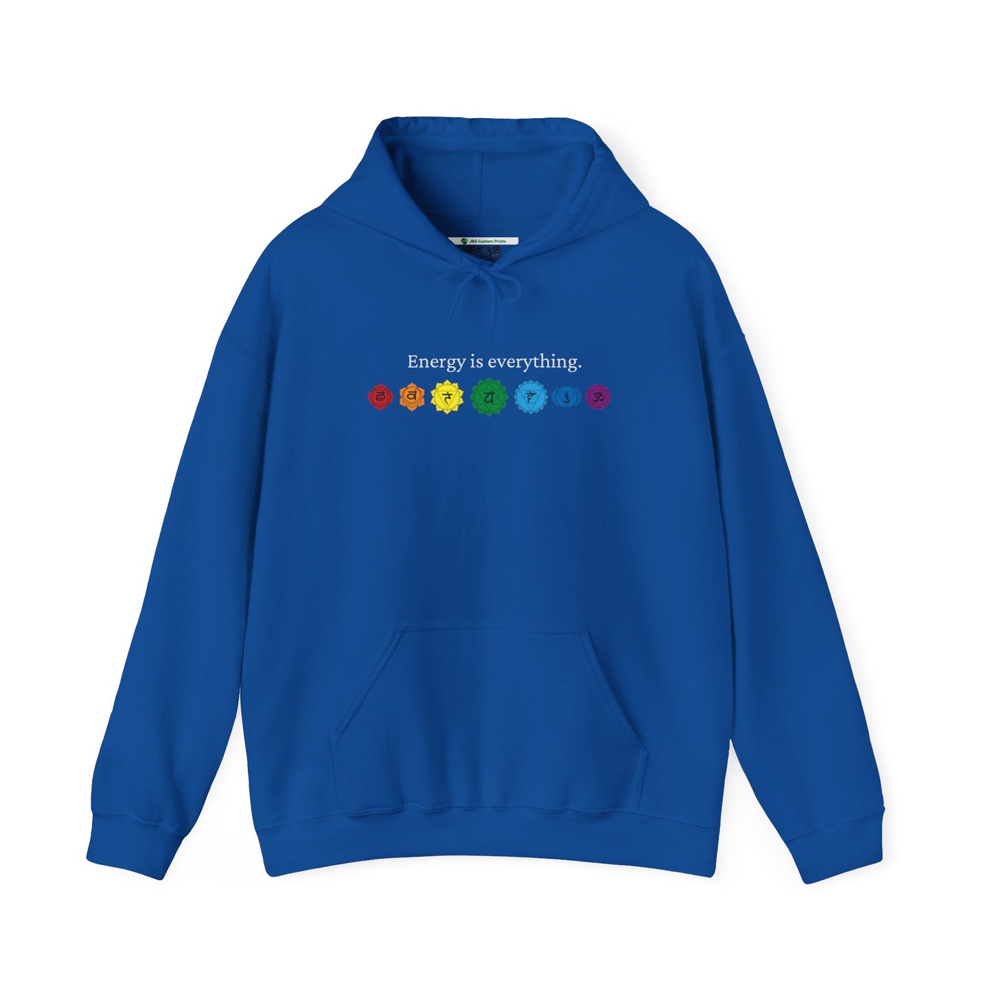 Energy is Everything -- Chakras (Adult Unisex Hooded Sweatshirt)