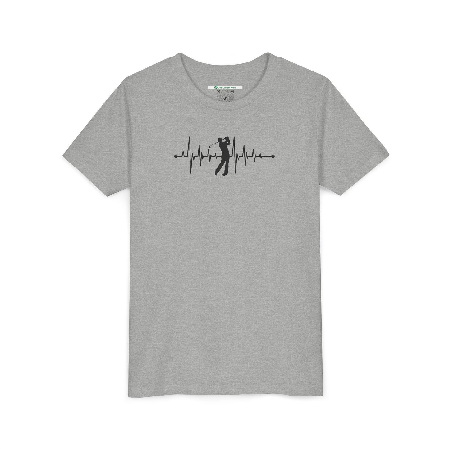 Golf Heartbeat (Youth Unisex Tee)