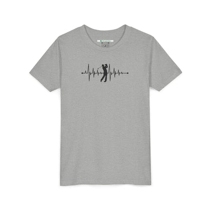 Golf Heartbeat (Youth Unisex Tee)