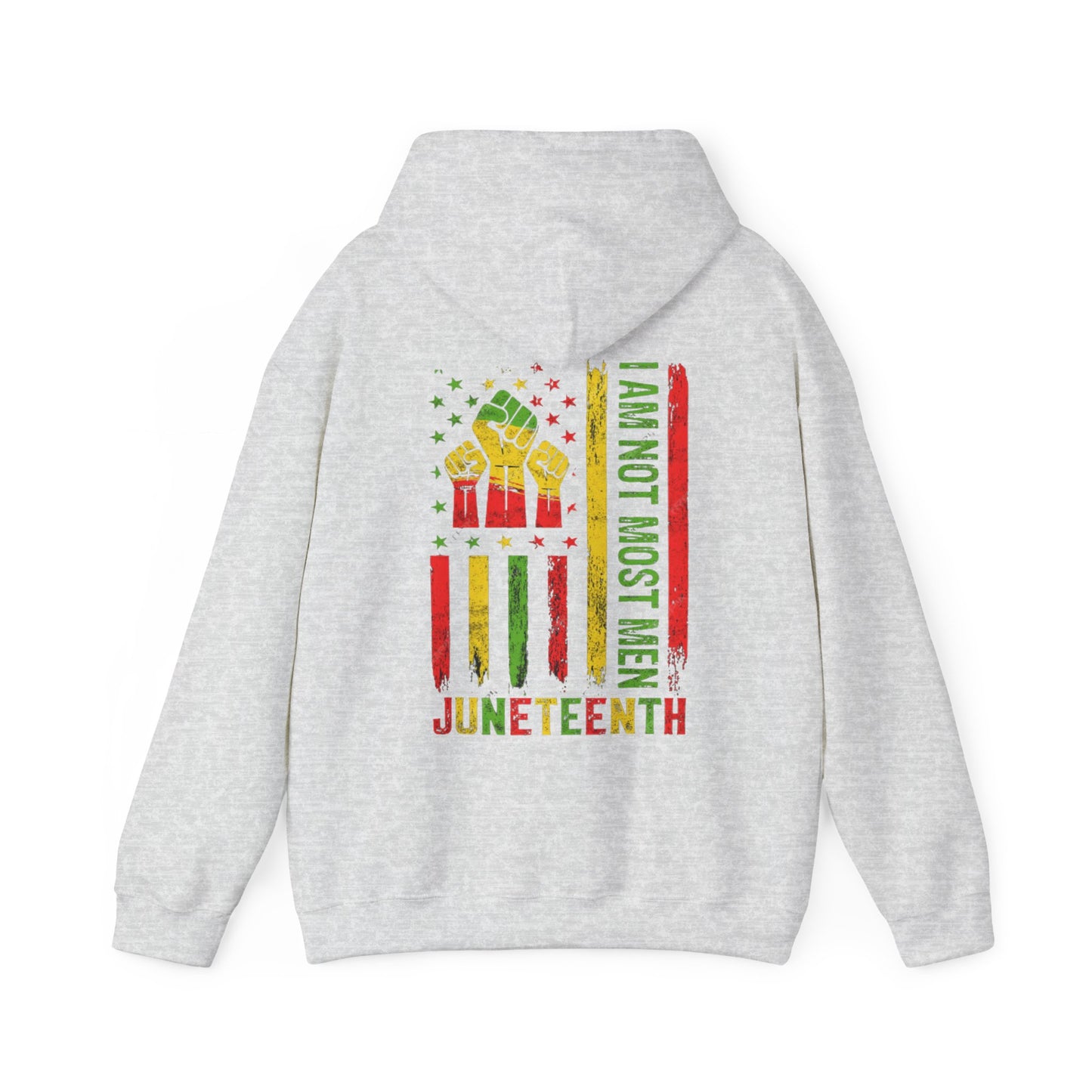 Juneteenth -- Not Most Men (Adult Unisex Hooded Sweatshirt)