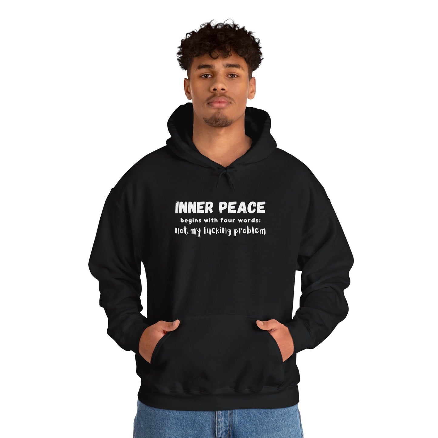 Inner Peace (Adult Unisex Hooded Sweatshirt)